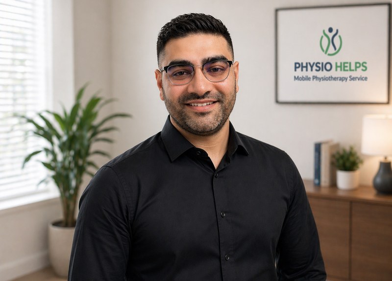 Hiren Patel, Registered Physiotherapist at PhysioHelps